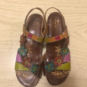 Spring Step Leather Belladonna Sandal